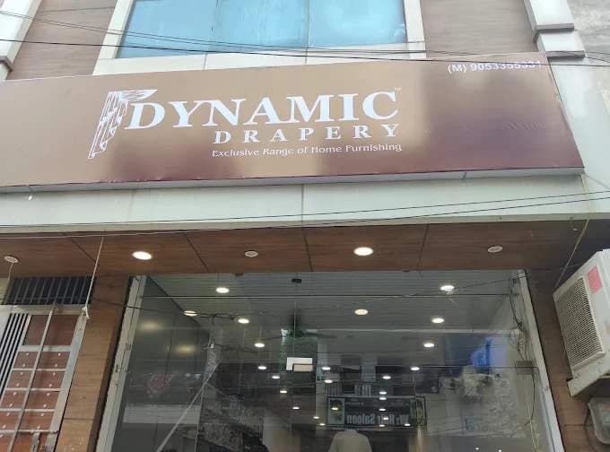 Dynamic Drapery storefront, Gurugram